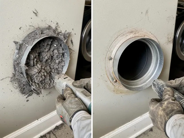Professional clogged vent cleaning by Rancho Palos Verdes Dryer Vent Cleaning in Rancho Palos Verdes