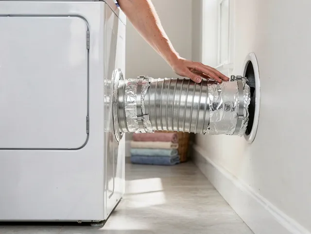Professional dryer vent hose installation by Rancho Palos Verdes Dryer Vent Cleaning in Rancho Palos Verdes