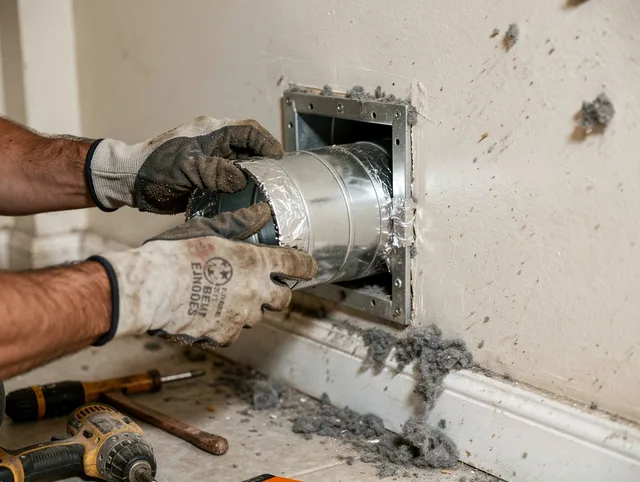Professional dryer vent repair and installation by Rancho Palos Verdes Dryer Vent Cleaning in Rancho Palos Verdes