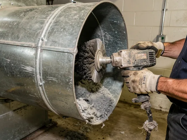 Industrial-grade dryer vent cleaning by Rancho Palos Verdes Dryer Vent Cleaning in Rancho Palos Verdes